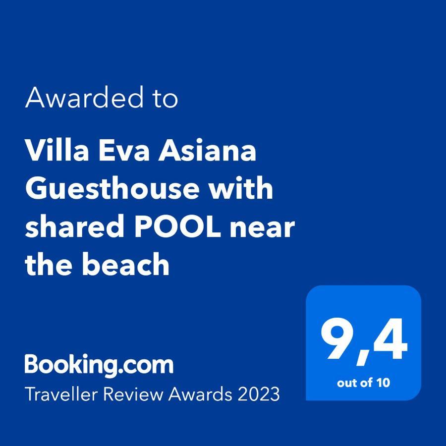 Villa Eva Asiana Guesthouse With Shared Pool Benissa Exterior foto