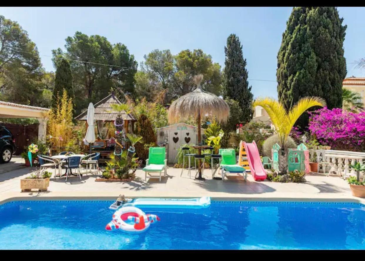 Villa Eva Asiana Guesthouse With Shared Pool Benissa Exterior foto
